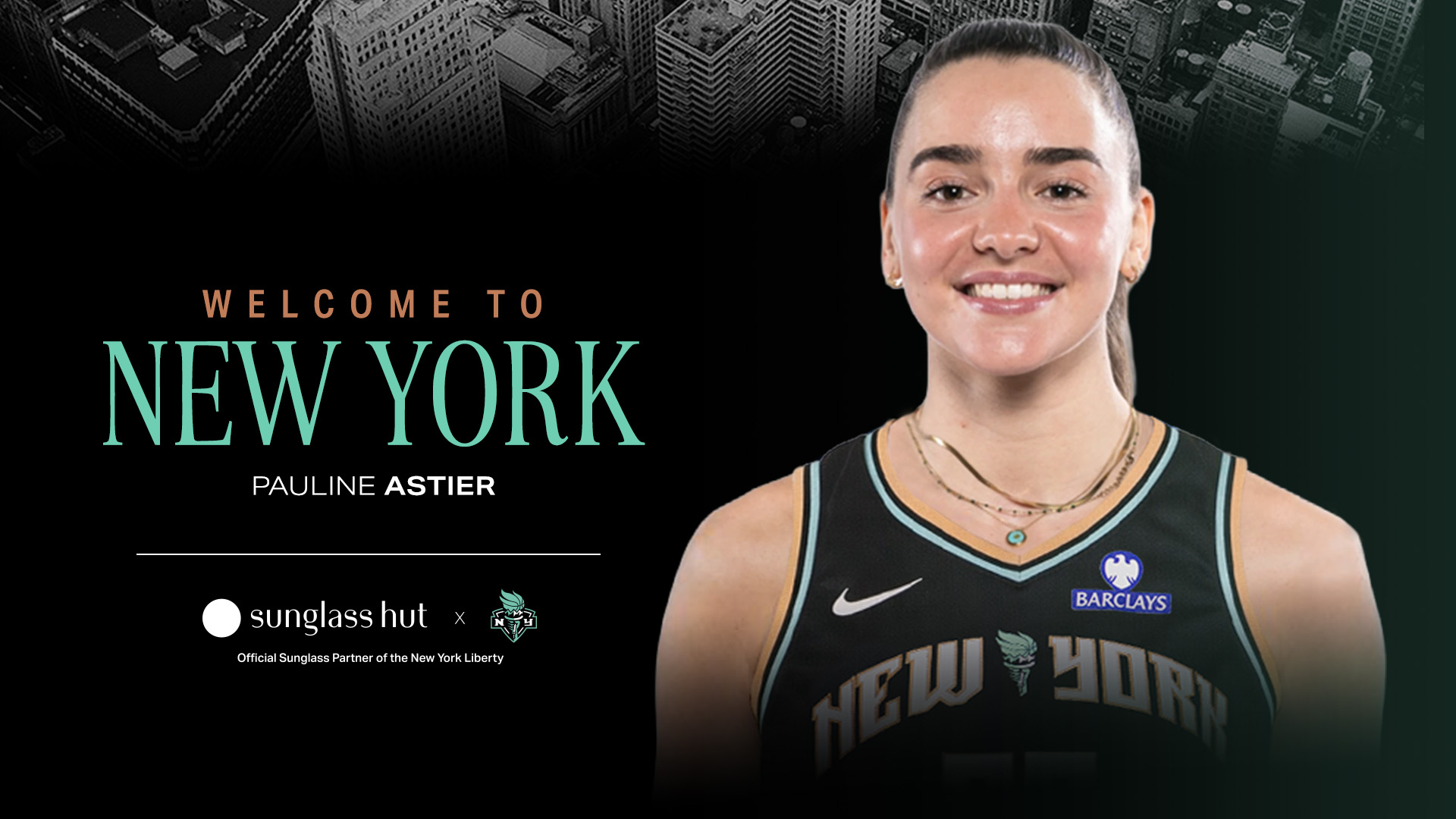 New York Liberty Sign Pauline Astier